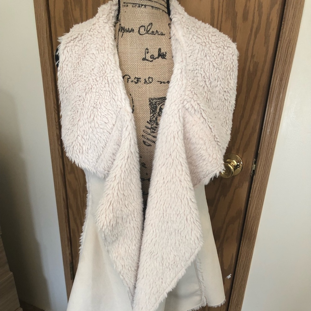 Fuzzy vest